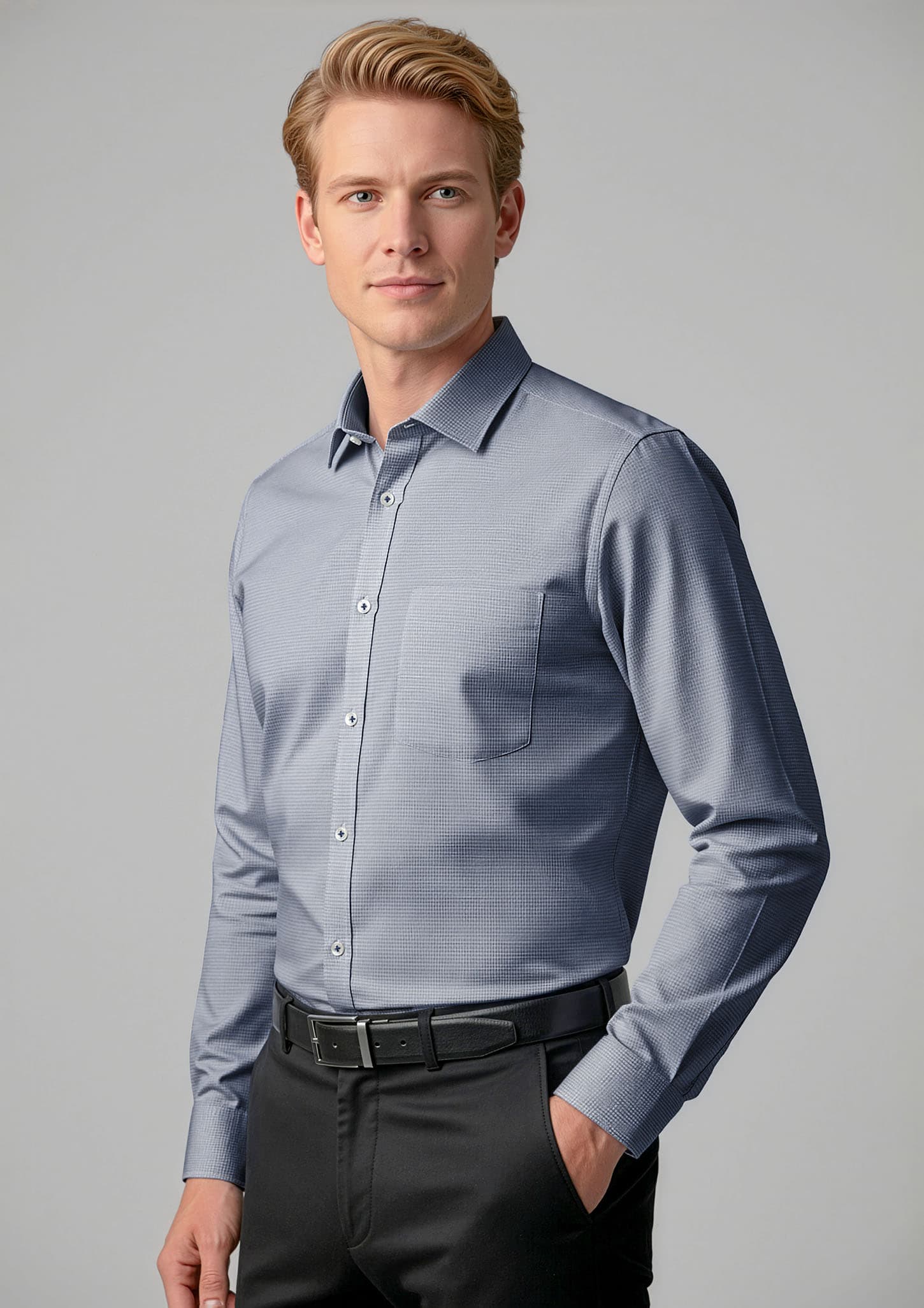 Mens Bristol Classic Long Sleeve Shirt